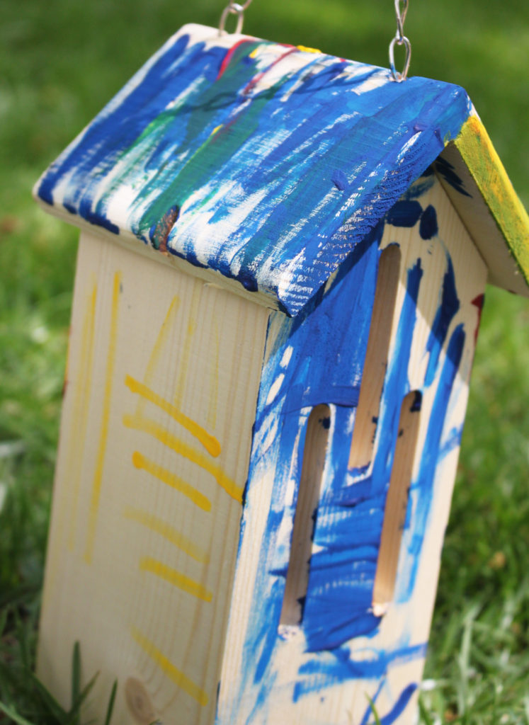 paint your own butterfly house kids activity Seams Sew Lo