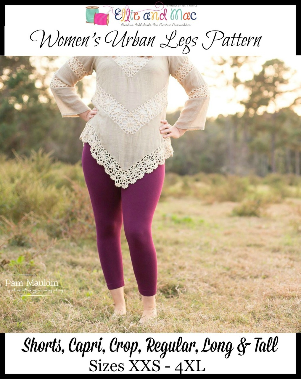 leggings sewing pattern release by Ellie and Mac Seams Sew Lo