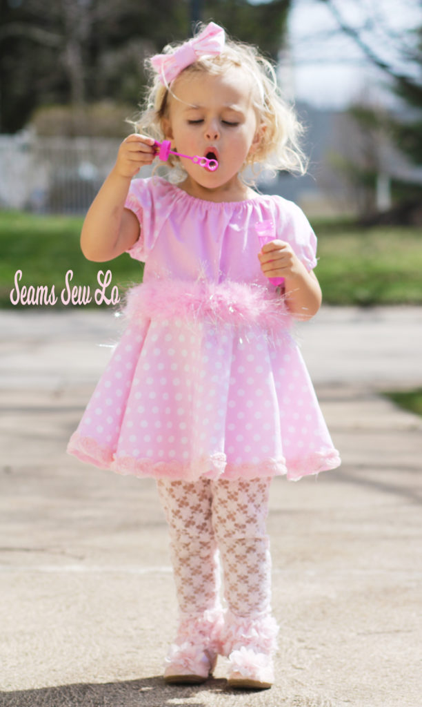 Minnie Mouse Dress Sewing Pattern, DIY Seams Sew Lo